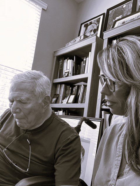 Debra Gudema Writer Working With Rabbi Merle E. Singer of Beth El in Boca Raton
