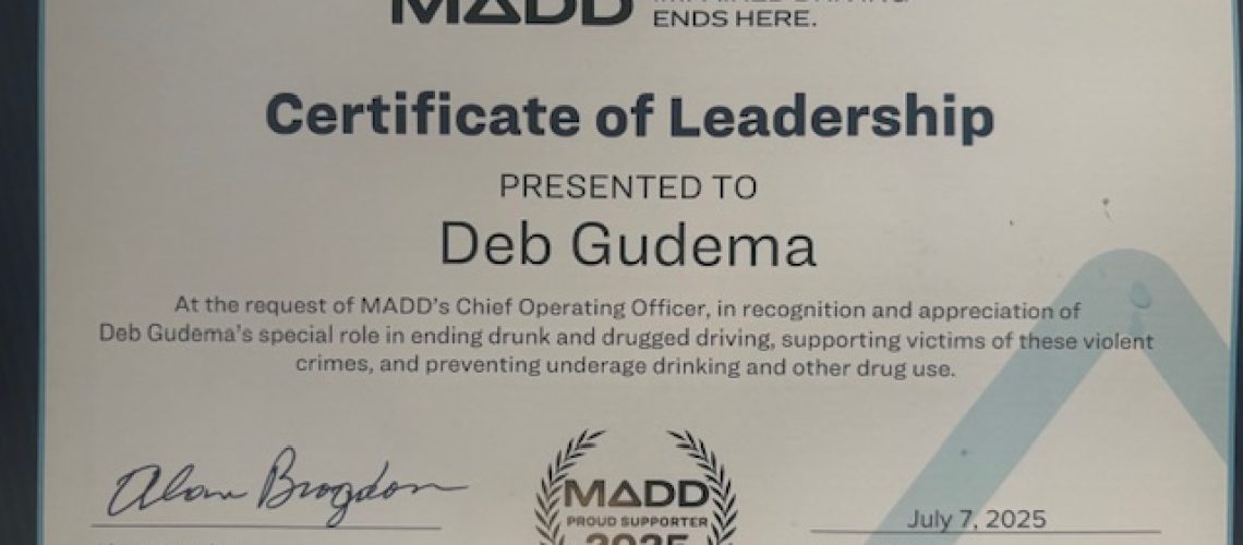 MADD_Debra_Gudema