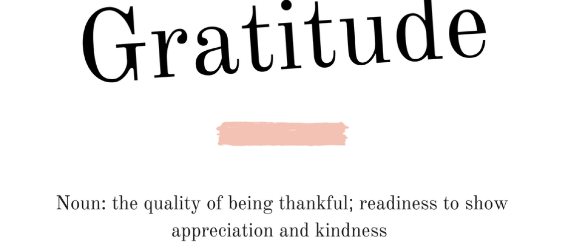 Gratitude updated